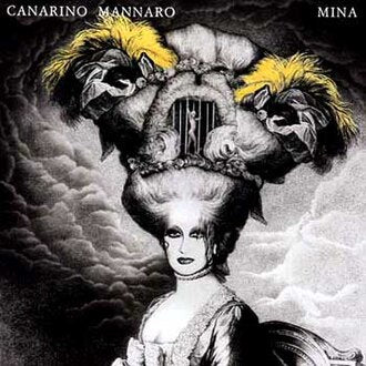 Mina Canarino Mannaro Doppio Vinile Argento 180Gr. Numerato Ristampa 2025