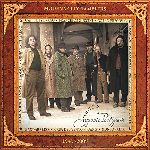 Modena City Ramblers Appunti Partigiani 20Th Anniversario Doppio Vinile Rosso LP