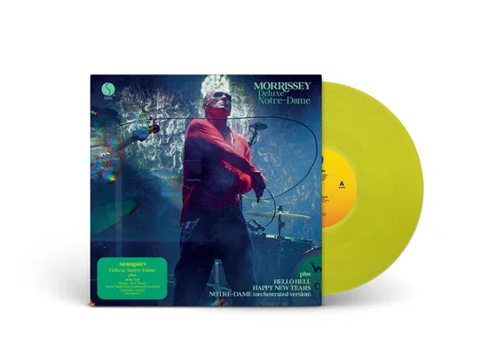 Morrissey Deluxe Notre-Dame EP LP Colorato Giallo Pre Order Dal 26 Giugno