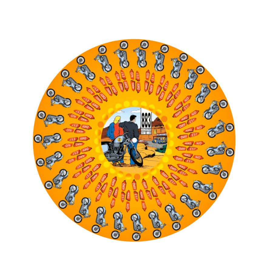 883 – Nord Sud Ovest Est LP Vinile Zoetrope Edizione Limitata e Numerata (Pre-Order – Uscita 2 Ottobre 2026)