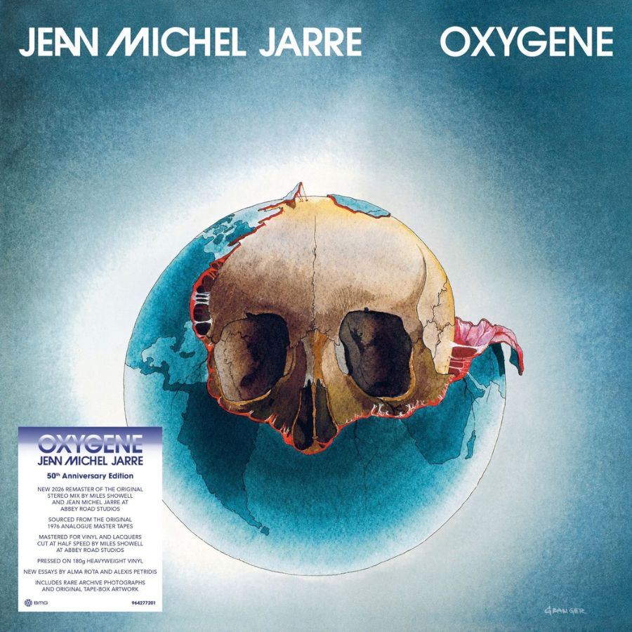 Jean-Michel Jarre – Oxygène 50th Anniversary Remastered Edition (LP Vinile Nero) | Pre-order 20 novembre 2026