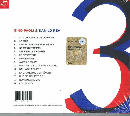 Gino Paoli con Danilo Rea 3 CD