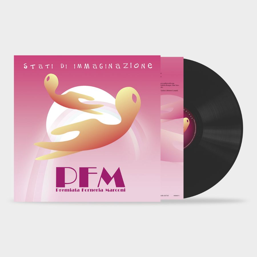 Premiata Forneria Marconi Stati D'Immaginazione LP Nero 180Gr. Ristampa 2026 Pre Order Dal 10 Luglio