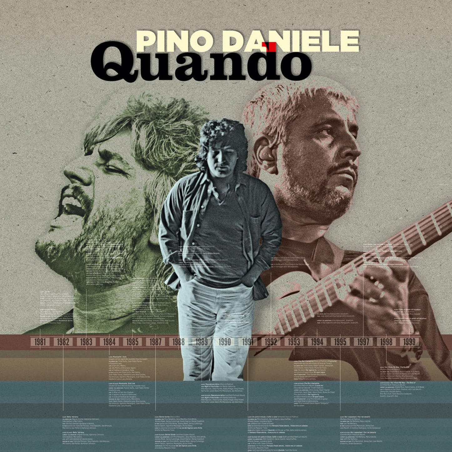Pino Daniele Quando Collezione Box 3 CD Remastered Edition