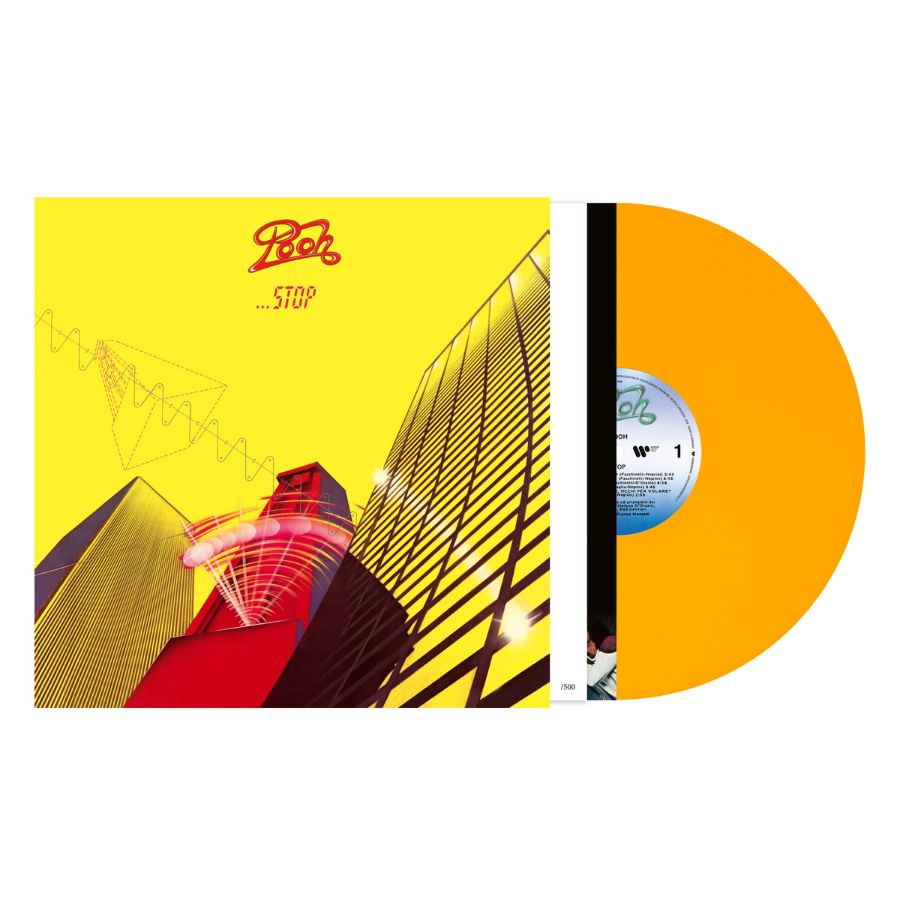 Pooh ...Stop LP Vinile Giallo Limitato Con Inserto Numerato
