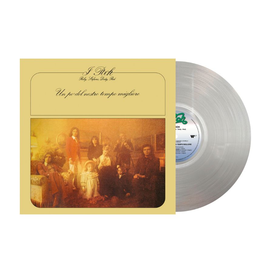 Pooh Un Po' Del Nostro Tempo Migliore LP Vinile Cristallo Limitato Con Inserto Numerato