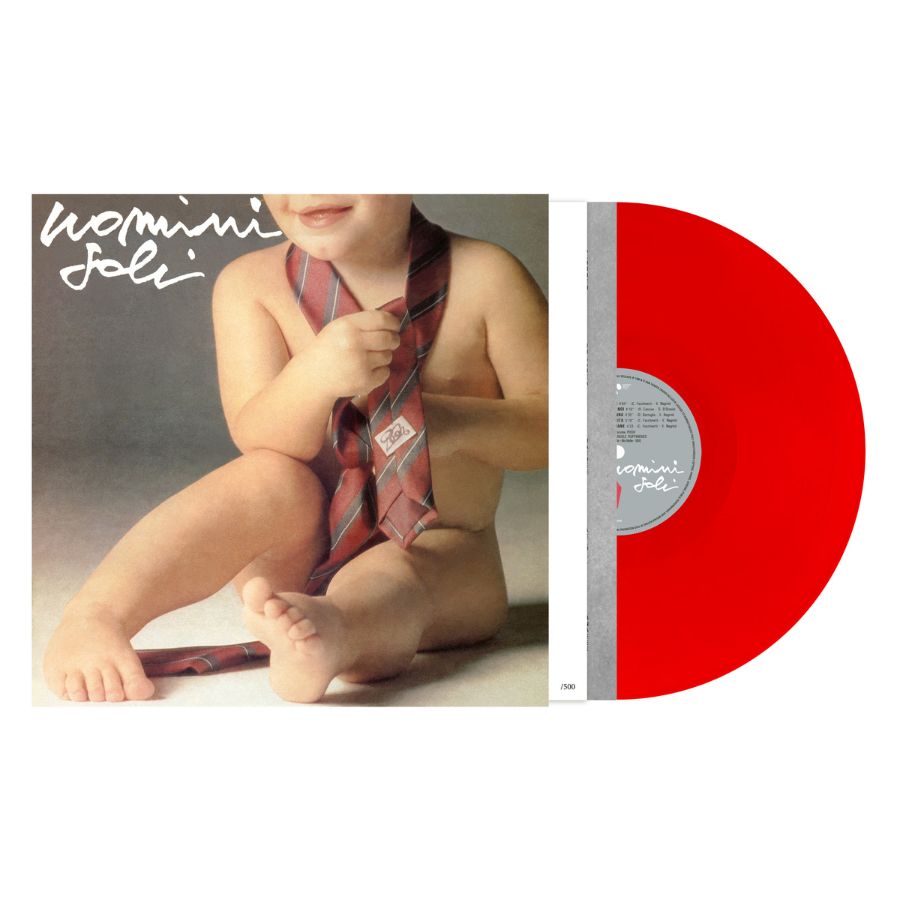 Pooh Uomini Soli LP Vinile Rosso Limitato Con Inserto Numerato
