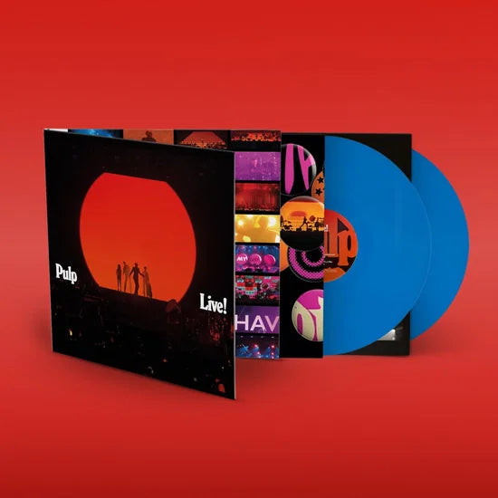 Pulp – Live! 2LP Doppio Vinile Blu Indie Exclusive Limitato