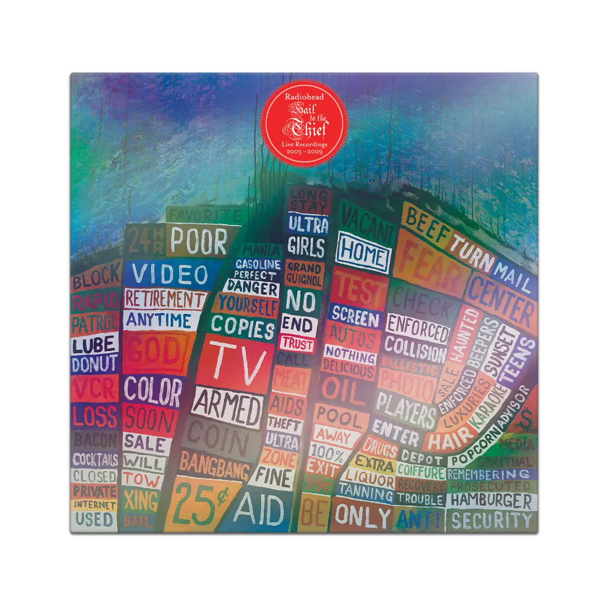Radiohead Hail to the Thief Live Recordings 2003-2009 Vinile Rosso Opaco Limitato Esclusiva Indie Pre Order Dal 31 Ottobre
