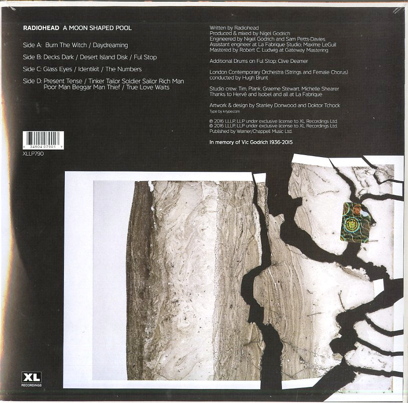 Radiohead A Moon Shaped Pool 2 LP Vinile Nero