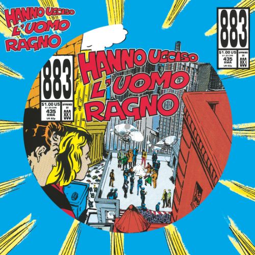 883 Hanno Ucciso L'uomo Ragno Vinile Picture Disc LP Limitato Numerato