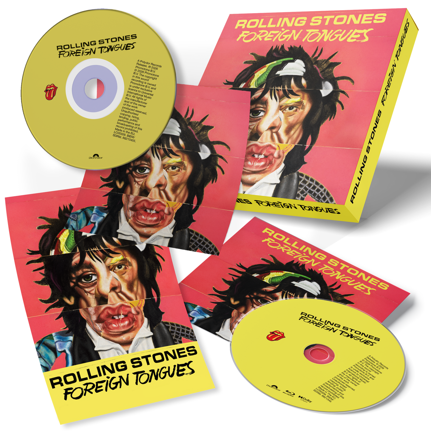 The Rolling Stones Foreign Tongues CD + Blu-Ray Audio Pre Order Dal 10 Luglio