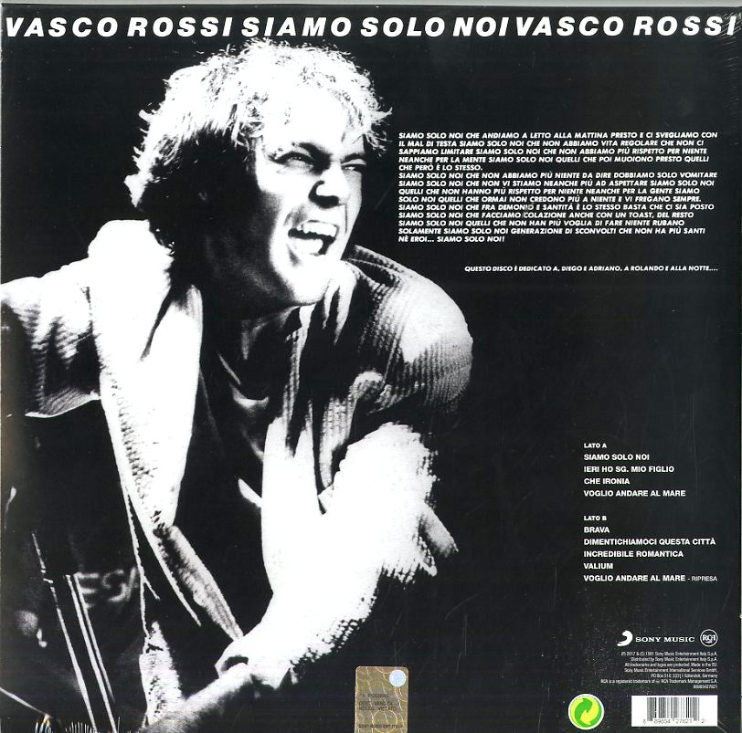 Vasco Rossi – Siamo solo noi – LP vinile nero – Offerta