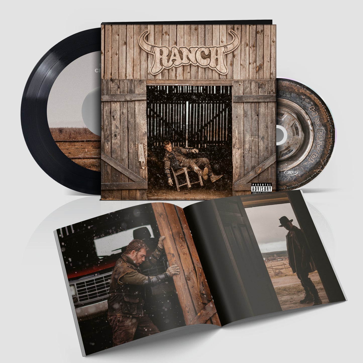 Salmo Ranch CD + 45 Giri Vinile Crudele