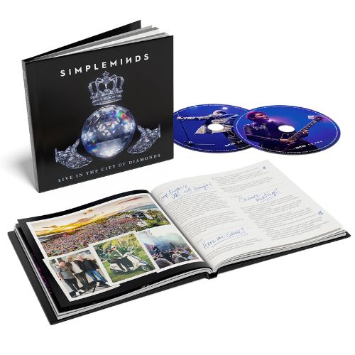 Simple Minds Live In The City Of Diamonds Doppio Cd Mediabook Limitato