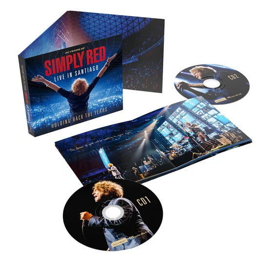 Simply Red Holding Back the Years: Live in Santiago 2 CD Pre Order Dal 26 Giugno
