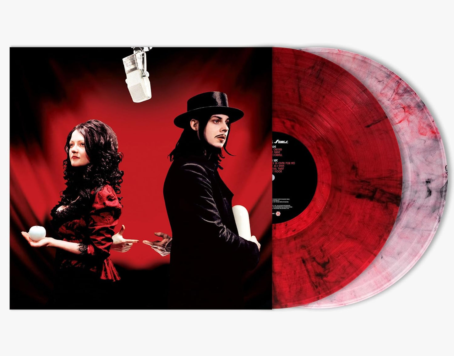 The White Stripes Get Behind Me Satan 20Th Anniversario Doppio Vinile Marmorizzato Limitato