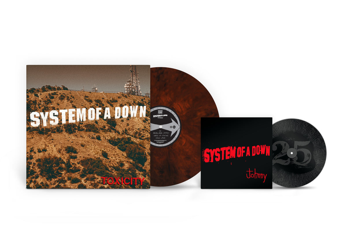 System of a Down – Toxicity 25° Anniversario | LP Bordeaux + 7″ Indie Exclusive Limitato – Pre-order 20 novembre 2026