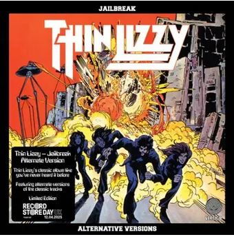 Thin Lizzy Jailbreak Alternate Versions Vinile Nero Record Store Day 2025