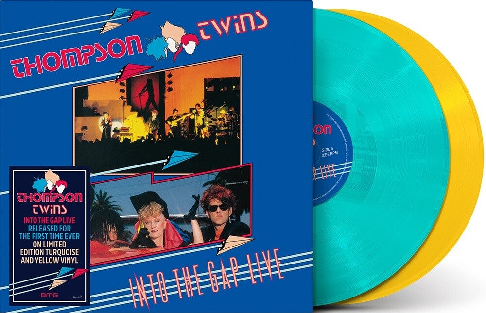 Thompson Twins Into The Gap Live Doppio Vinile Turchese E Giallo LP Record Store Day 2025