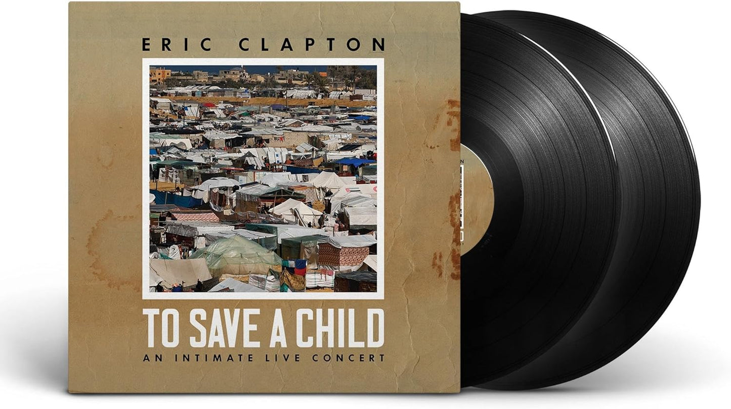 Eric Clapton To save a Child Doppio LP Vinile Nero