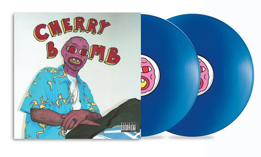Tyler The Creator Cherry Bomb 10Th Anniversario Mask Cover Doppio Vinile Blu Traslucido LP Pre Order Dal 29 Agosto