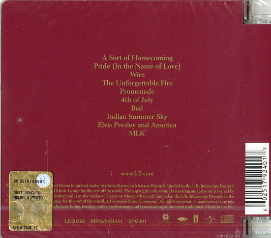 U2 – The Unforgettable Fire | CD Remastered Edition | Offerta