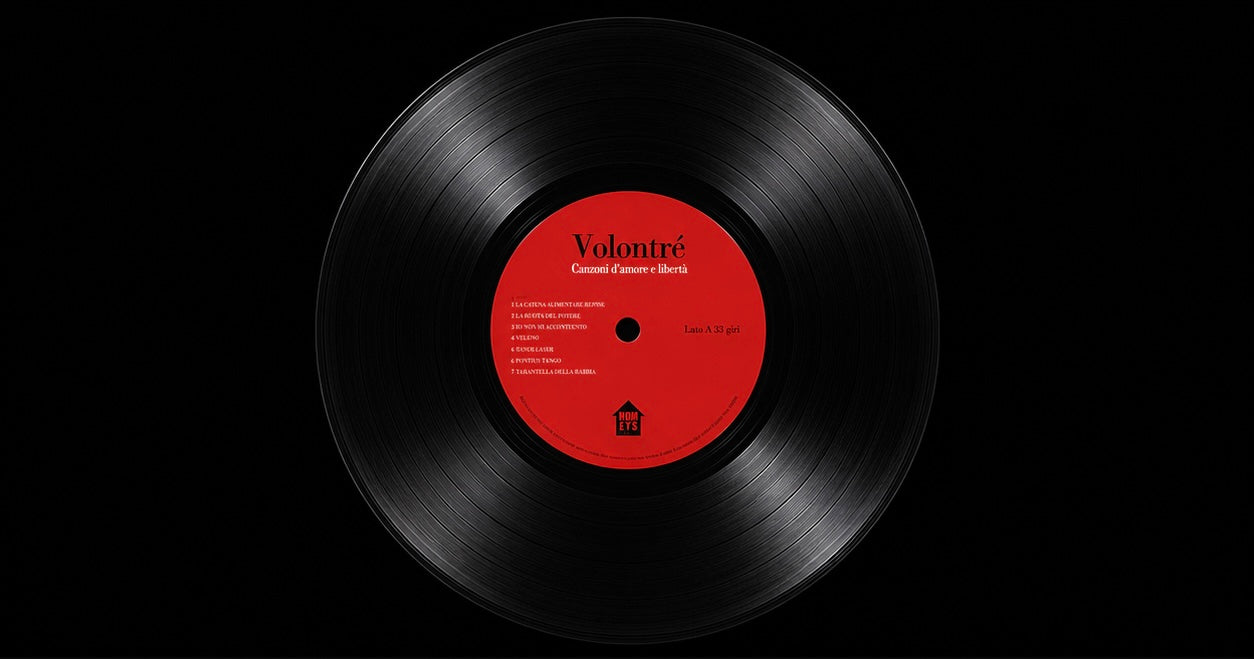 Volontré Canzoni d’amore e libertà LP Vinile Ed. Limitata Numerata