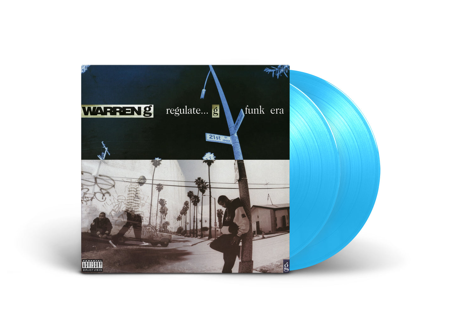 Warren G Regulate...G Funk Era Doppio Vinile Azzurro LP Limitato Esclusiva Indie
