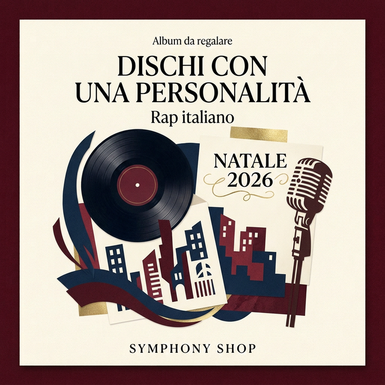 Rap italiano | Album da regalare Natale 2026 | Symphony Shop