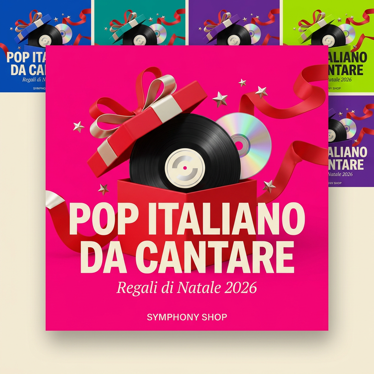 Pop italiano da cantare – Regali di Natale 2026, Symphony Shop