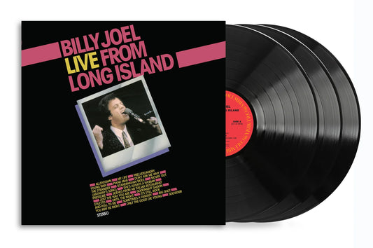 Billy Joel Live From Long Island 3 LP  Vinile Edizione Limitata Black Friday 2025  Pre-Order dal 28/11