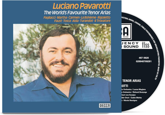 Luciano Pavarotti The World'S Favourite Tenor Arias CD Edizione Limitata Rimasterizzata