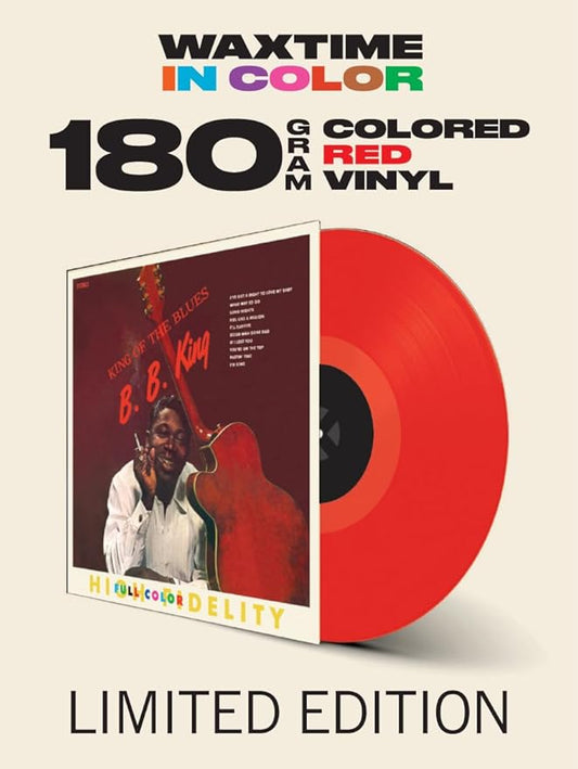 B.B. King  King Of The Blues LP Vinile Edizoine Limitata Colorato Red
