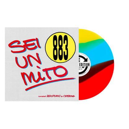 883 / Max Pezzali Sei Un Mito LP Vinile Vinyl Single Remix Colorato  Rsd 2025 Pre-order 12 Aprile