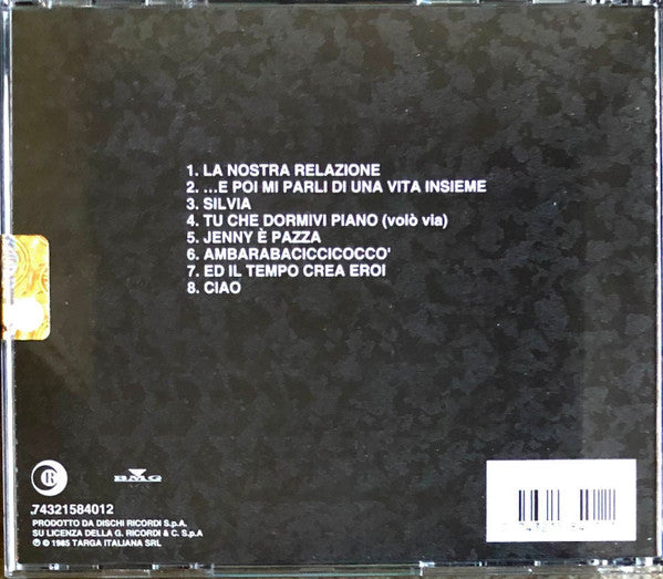 Vasco Rossi  ...Ma Cosa Vuoi Che Sia Una Canzone CD