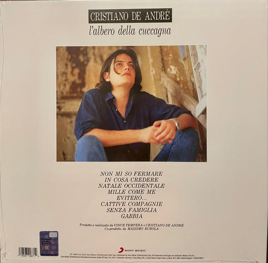 Cristiano De André   L'Albero Della Cuccagna LP Vinile Edizione Limitata Colorato Azzurro