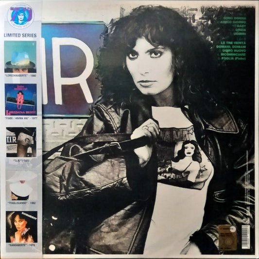 Loredana Berte' T.I.R. LP Vinile Limited Edition Crystal Clear Vinyl 180gr.