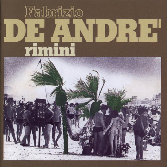 Fabrizio De Andre' Rimini Lp Vinile  Nero 180 Gr. + Nuovo Libretto Editoriale Edizione Way Point