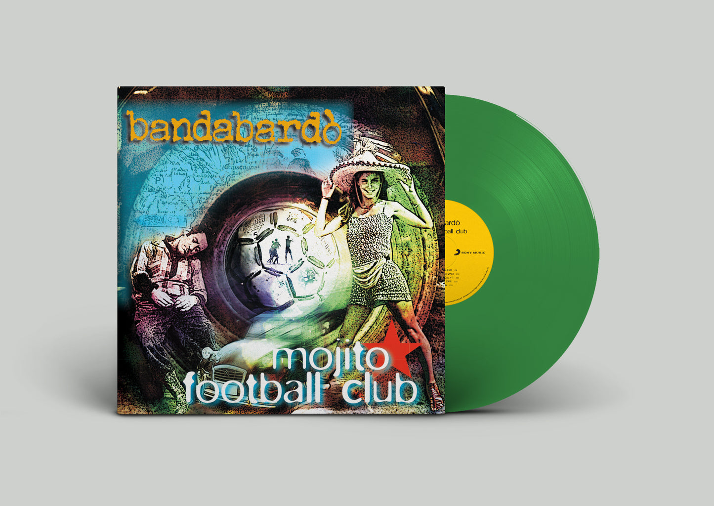 Bandabardo' Mojito Football Club LP Vinile 180 Gr. Vinyl Green Limited Edt. Numerato