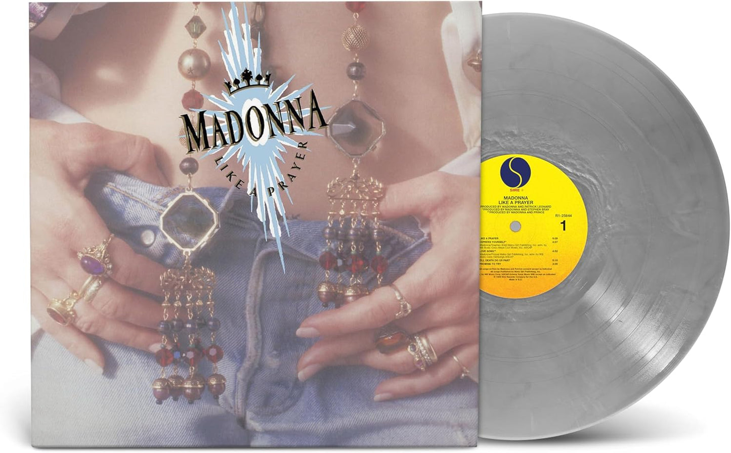 Madonna Like A Prayer LP Vinile Vinyl Silver Limited Collection