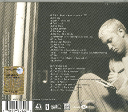 Eminem The Marshall Mathers  Ltd.Edt. 2  CD