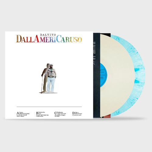 Lucio Dalla Dallamericaruso   2Lp Vinile 180Gr Transp Mix White-White Mix Blue Pre order dal 25 Aprile