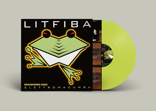 Litfiba Elettromacumba LP Vinile 180 Gr. Rimasterizzato Colorato Lime Trasparente Numerato Autografato Limited Edition di 500 copie   Pre-order dal 30 maggio
