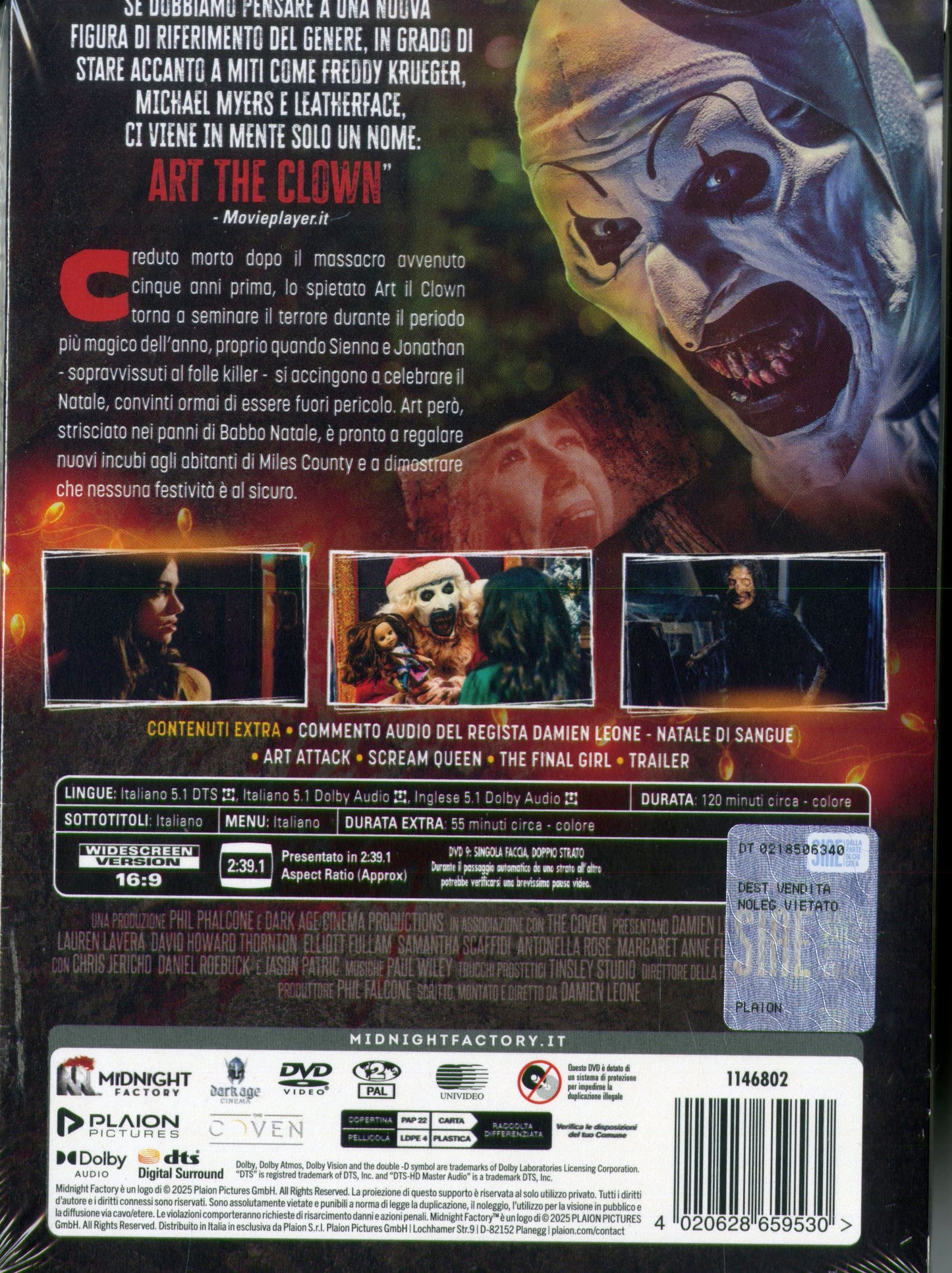 Terrifier 3 DVD