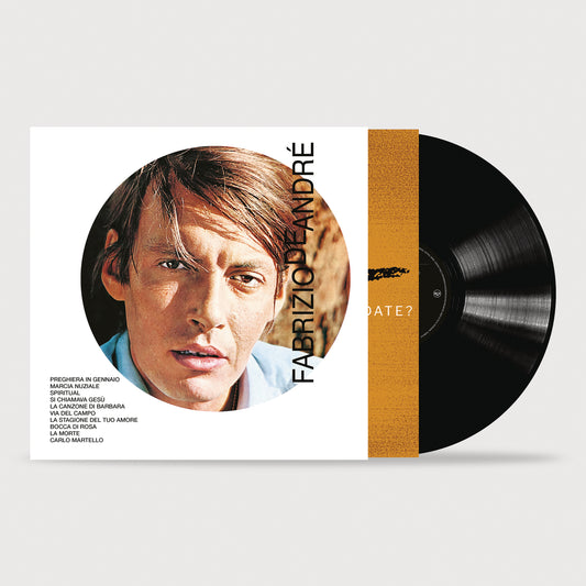Fabrizio De Andre' Volume 1 Lp Vinile  Nero 180 Gr. + Nuovo Libretto Editoriale Edizione Way Point
