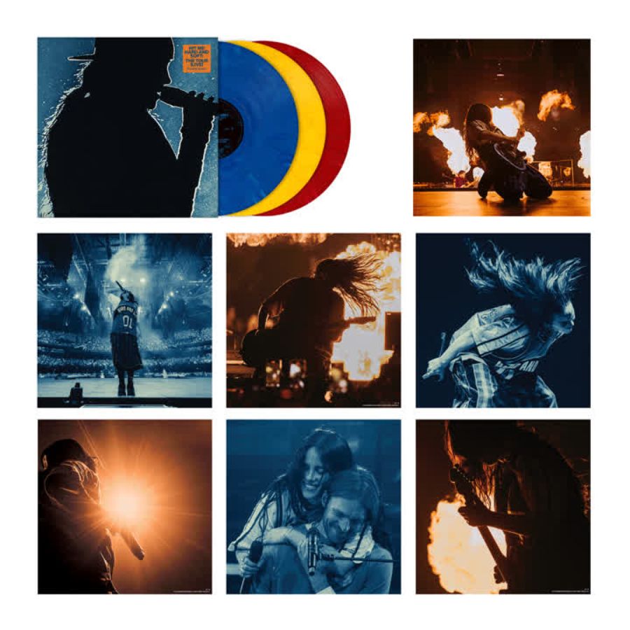 Billie Eilish Hit Me Hard And Soft: The Tour Live 3 LP Vinile Blu, Giallo, Rosso
