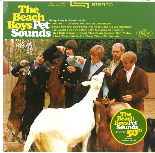 Beach Boys Pet Sounds LP Vinile Stereo 50Th Anniv.Edt.