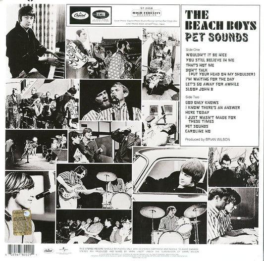 Beach Boys Pet Sounds LP Vinile Stereo 50Th Anniv.Edt.