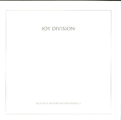 Joy Division  CLoser LP Vinile 180 gr. Remasters 2007